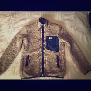 Penfield Lucan Sherpa fleece oatmeal xs